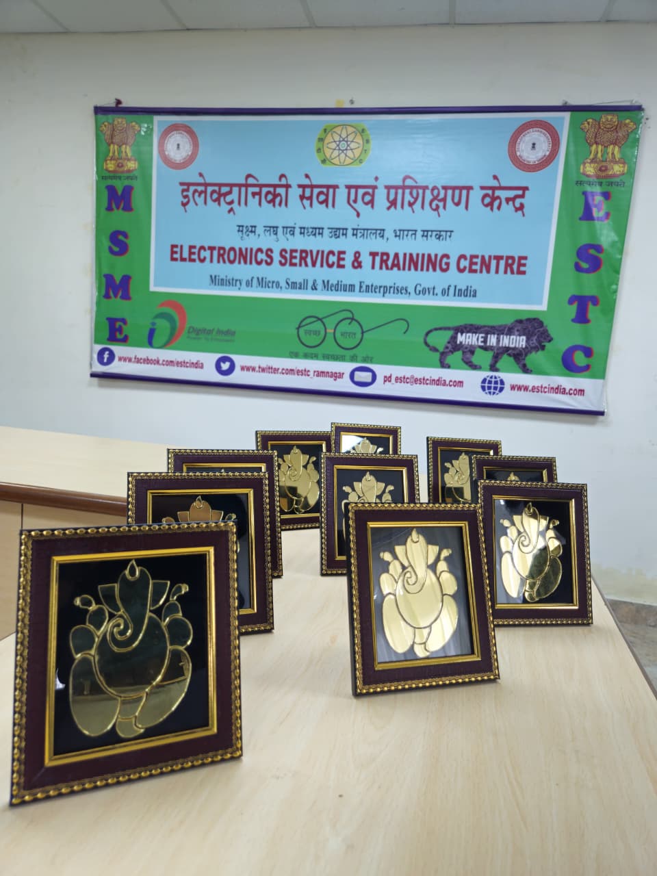 Laser Engraved Ganpati Frame